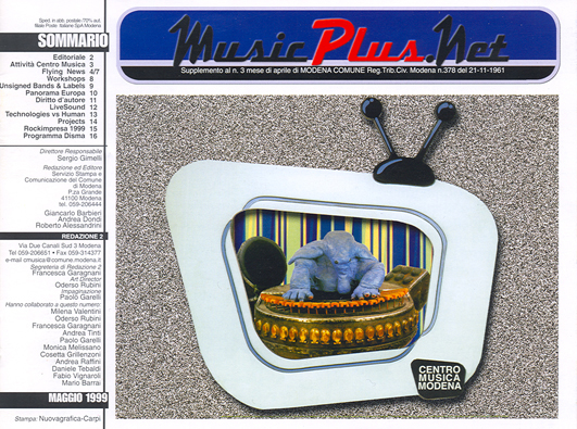 cover maggio 1999