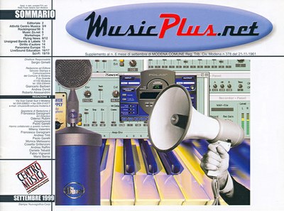 Cover settembre 1999