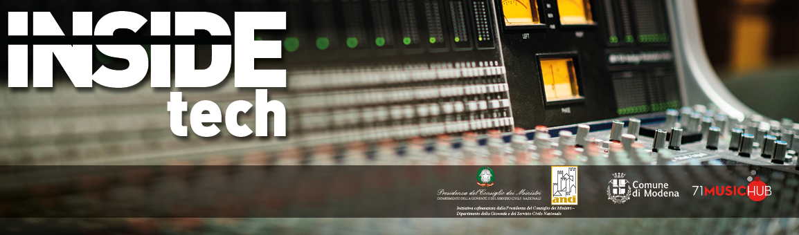 INSIDE TECH:  Corso per tecnico audio/luci/video