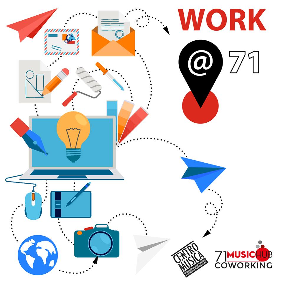 Work@71MusicHub - Graduatoria dei progetti ammessi 