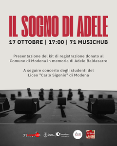 Il Sogno di Adele - Presentazione del kit di registrazione
